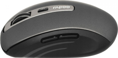 Maus wireless Rapoo MT350, Bluetooth RF, 1600 DPI, gri