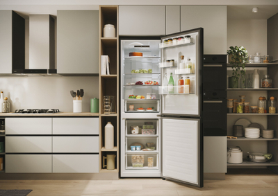 Frigorifer kombinim Candy ECN2CQTEB186, 355L, No Frost, Wi-Fi, i zi