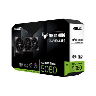 Kartë grafike Asus GeForce RTX 5080 TUF Gaming, 16GB GDDR7, PCI Express, e zezë