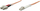 Kabllo optike Intellinet Network Solutions Fiber Optic Patchcord, LC-SC duplex, 1 m, portokalli