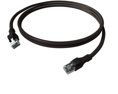 Kabllo rrjeti Zellner Group EasyLan DualBoot PushPull, CAT6a, 10m, e zezë