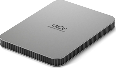 Надворешен тврд диск LaCie Mobile Drive V2, 1TB, USB C, сребрена
