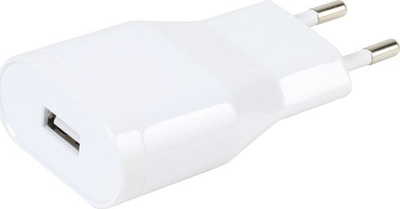 Karikues USB Vivanco, 5W, 1A, i bardhë
