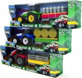 Traktor lodër Teama ver2,1:32, i gjelbër