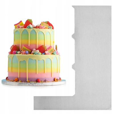 Spatulë ëmbëlsirash Brunbeste BB-3317, 18 cm, e argjendtë
