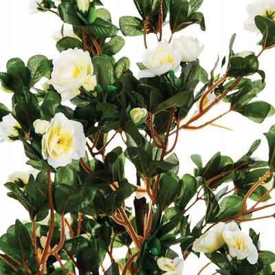 Bimë artificiale Atmosphera Azalea, 81 cm, e bardhë