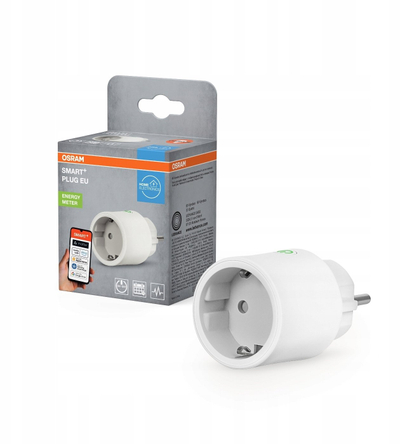 Паметна приклучница OSRAM Smart+ Radio Socket, WiFi Matter, контрола преку апликација, бела