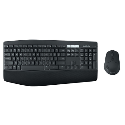 Set tastierë dhe maus Logitech MK850, QWERTZ Gjerman, Bluetooth, 2.4GHz, e zezë