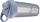 Shaker proteine IQ Cross The Line Tenso, 700ml, me topth inoksi, gri