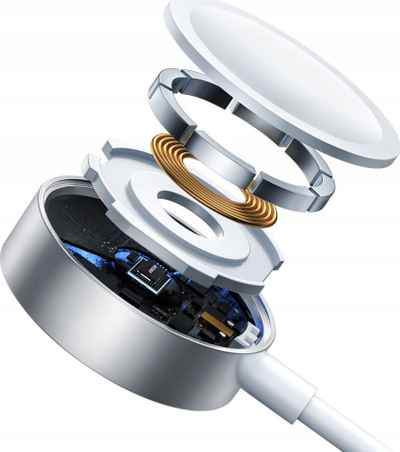 Kабел за полнење 3 во 1 Joyroom S-IW007, USB A, Lightning и Apple Watch, 1.2m, црна