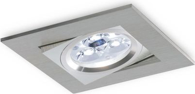 BPM Lighting Халоген Мрежест Спотлајт, 50W, GU5.3, MR16, Алуминиум