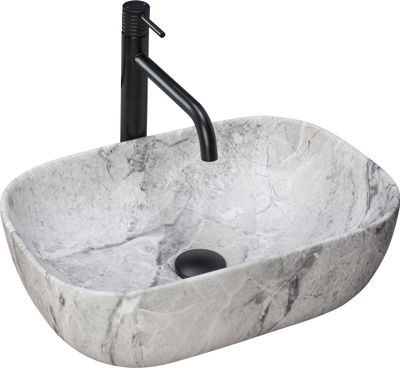 Lavaman mbi banak Rea Livia Gray, 46cm, gri gur