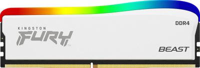 Memorie Kingston Fury Beast RGB Special Edition, DDR4, 16 GB, 3200 MHz, CL16, KF432C16BWAK2/16