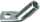 Terminal unaze tubular Erko Cu 45 °, KCS45 12 x 120 mm
