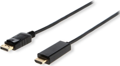 Kabllo Elmak DisplayPort - HDMI 1.5m e zezë (SAVIO CL-56)