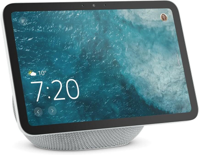 Altaparlant i zgjuar Amazon Echo Show 8, ekran 8.7", kamer 13MP, i bardhë