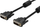 Kabllo video Digitus DVI, 18+1 pin, HD Ready, e zezë