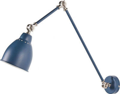 Lampë muri MISSISSIPPI, metal, krah që lëviz, blu e errët