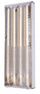 Qirinj dekorativë Taper DONAU HOME Onyx, 22x250mm, set 4 copë, ngjyrë ari