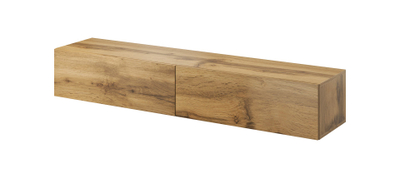 Komodinë TV Cama Meble Vigo, 180 cm, panel druri, ngjyrë lisi