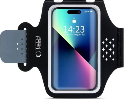 Byzylyk sportiv për telefon Tech-Protect M5, universal, i zi