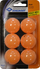 Topa pingpongu Victoria Sport Jade, 6 copë, portokalli
