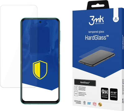 Mbrojtëse ekrani xhami 3mk HardGlass për Xiaomi Redmi Note 9 Pro 4G, 0.3mm, transparente