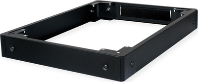 Bazament për kabinet rrjeti ROLINE Plinth, 600x800, për seri Pro dhe Basic, ngjyrë e zezë
