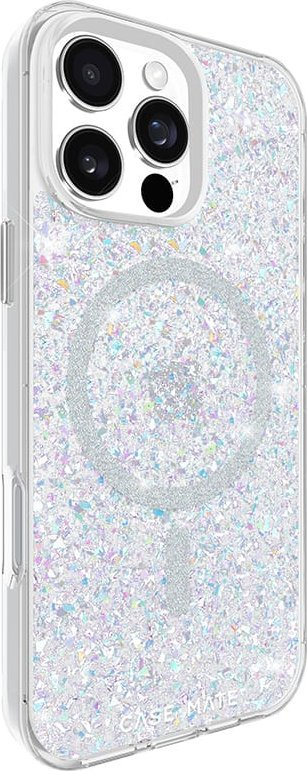 Mbulesë telefoni Case-Mate Twinkle Disco, MagSafe, për iPhone 16 Plus, me shkëlqim, transparente