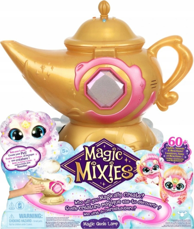 Lodër interaktive TM Toys Magic Mixies Genie Lamp, me drita dhe tinguj, rozë
