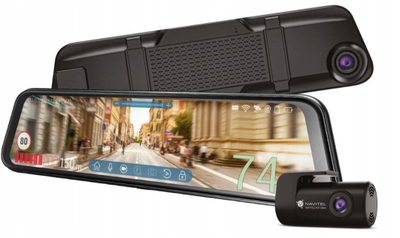 Kamerë makine Navitel MR750 SMART, pasqyrë e zgjuar 11.9", 2K + Full HD, e zezë