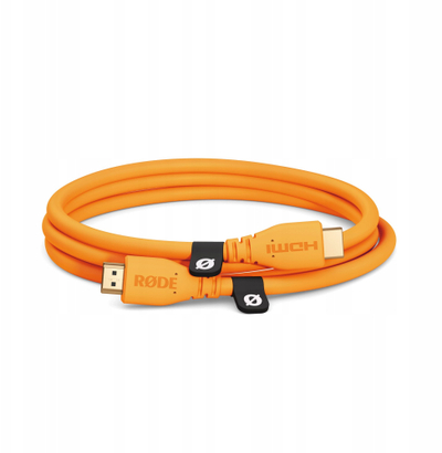Kабел HDMI Rode, 1.5m, 4K, портокалов