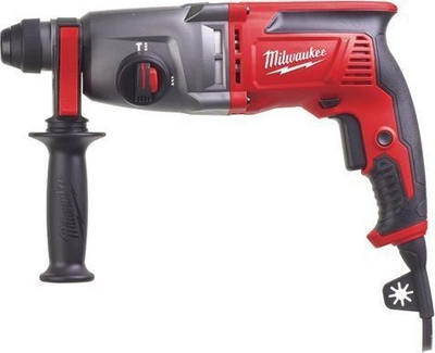 Çekiç-tharëse Milwaukee PFH26T, 800W, SDS Plus, e kuqe