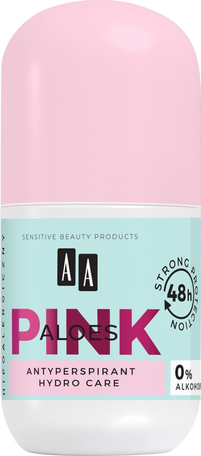 Dezodorant antiperspirant AA Aloe Pink, 50ml, për lëkurë të ndjeshme