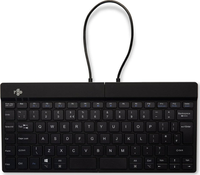 Tastierë R-GO Tools, wireless, UK, e zezë
