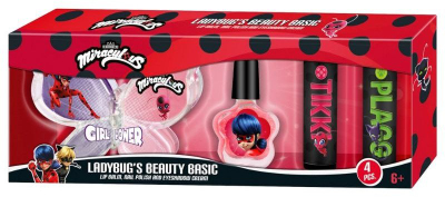 Set bukurie për fëmijë Miraculous Ladybug Basic Beauty, me makeup, shumëngjyrësh
