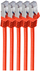 Set kabllosh rrjeti Shiverpeaks BS75511-R-SET5, Cat.7 S/FTP, 1m, të kuqe