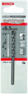 Бургия за дупчење со удар Bosch Drilling Percussion Bit, 8.5mm, металик сребрена