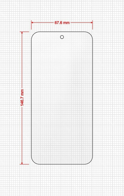 Folje mbrojtëse Grizz MatteScreen Easy për Google Pixel 8a, set 2 copë, mat, transparente