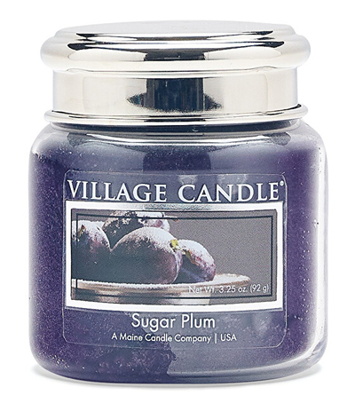 Qiri aromatik Village Candle Sugar Plum, 92 g