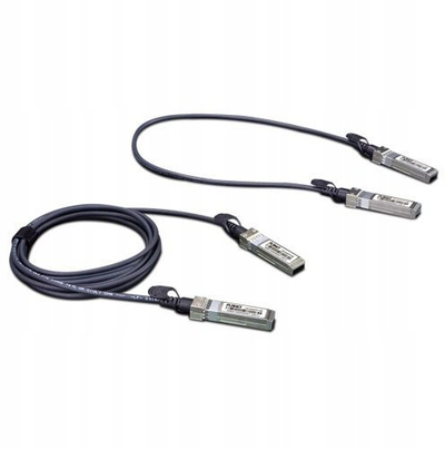 Kabllo PLANET CB-DASFP-2M, 10G SFP+ Direct Attach, 2m, e zezë