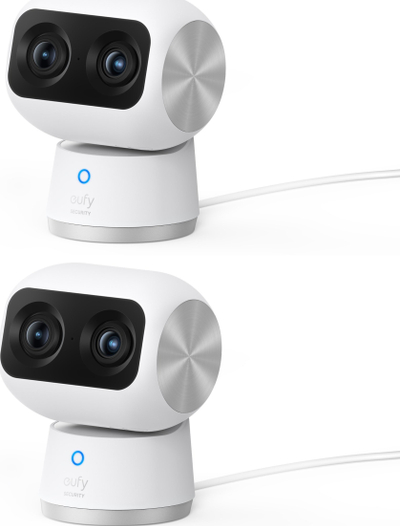 Kamerë sigurie Eufy Indoor Cam S350, 4K, PTZ, e bardhë