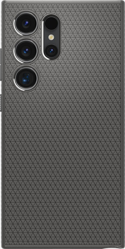Mbulesë mbrojtëse Spigen Liquid Air, për Samsung Galaxy S24 Ultra, gri granit