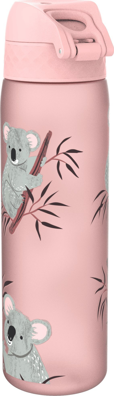 Shishe uji Koala Recyclon, 500ml, që s’rrjedh, rozë