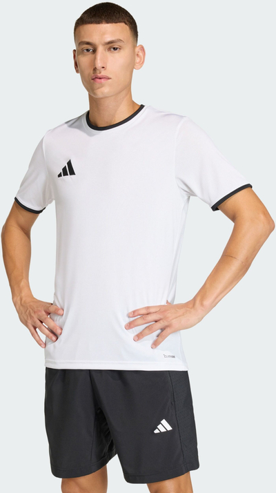 Bluzë futbolli Adidas Entrada 26, mens, e bardhë