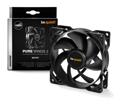 Ventilator kase Be Quiet Pure Wings 2, 92mm, PWM, i zi