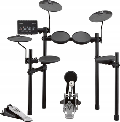 Set baterie elektronike Yamaha DTX452K, modul trajnimi, pads të ndjeshme, ngjyrë e zezë