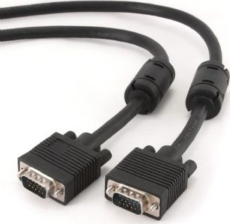 Kabllo Gembird D-Sub VGA në D-Sub VGA, 10 m, e zezë