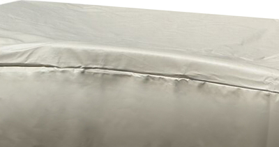 Mbulesë për mobilje kopshti Beliani Rain Cover Chuva, 205 x 75 x 50 cm, që s’e merr uji, gri