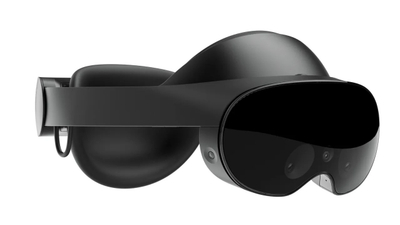 Слушалки VR Meta Quest Pro, виртуелна реалност, рикондициониран модел, црна